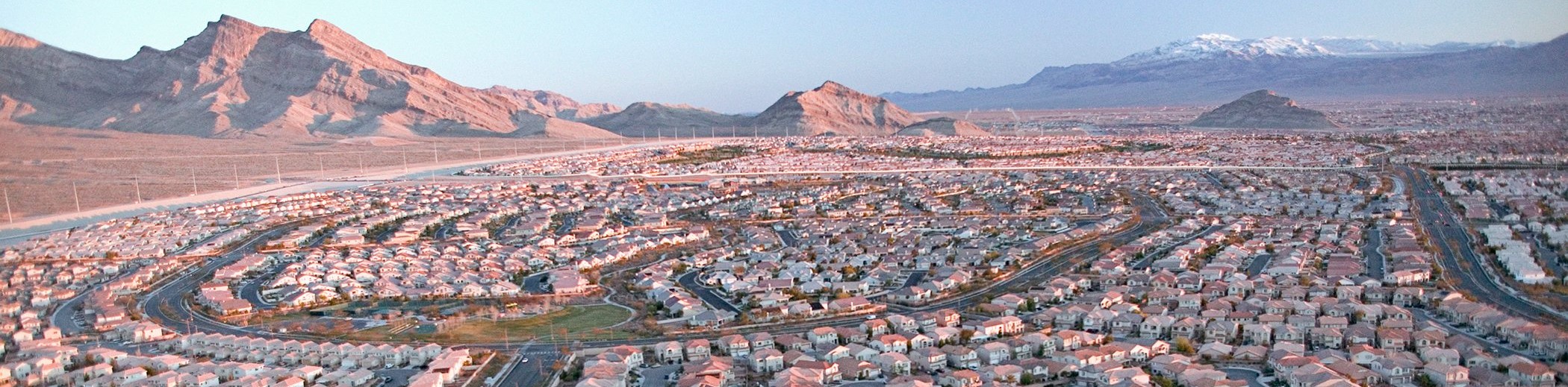 Las Vegas - birds view-housing
